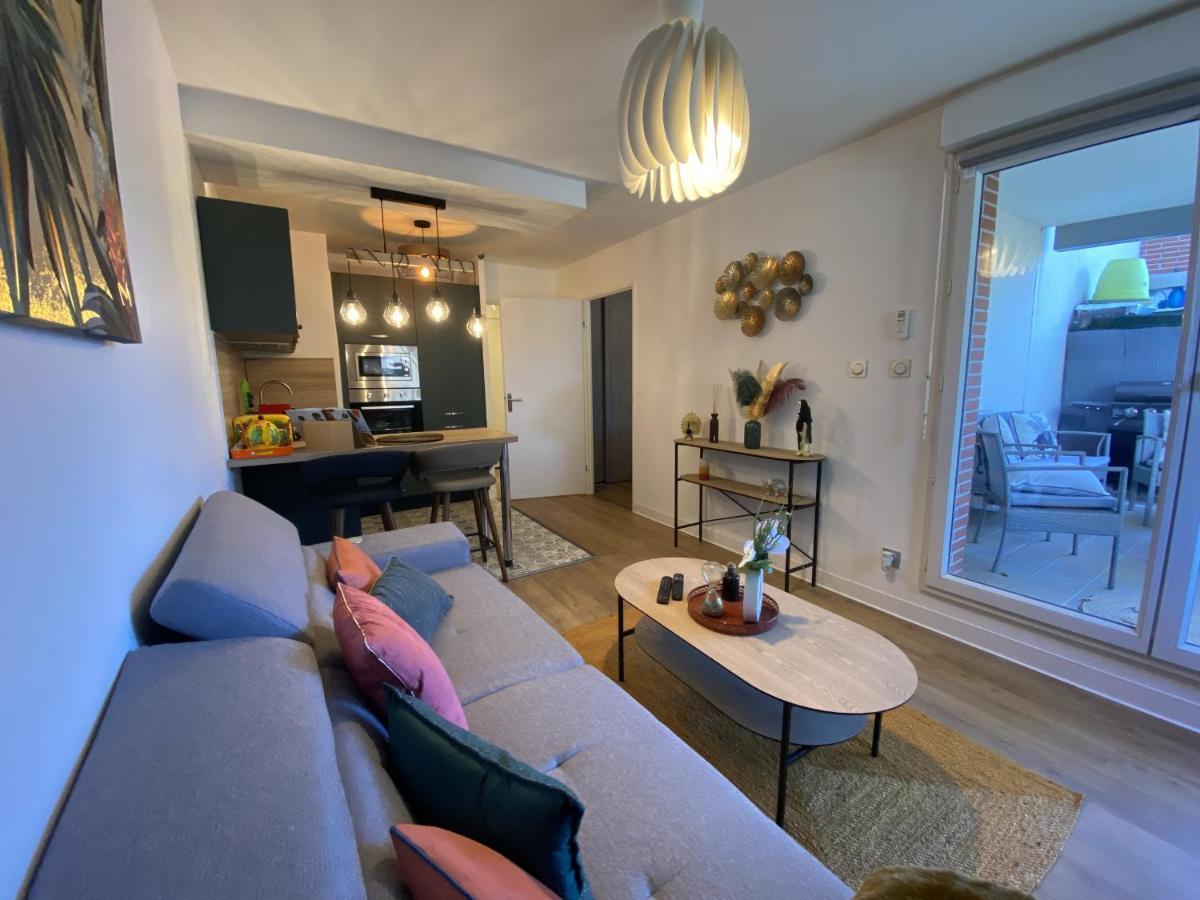 Apartament Le Jungle : T2 Avec Jardin Et Jacuzzi Blagnac Zewnętrze zdjęcie