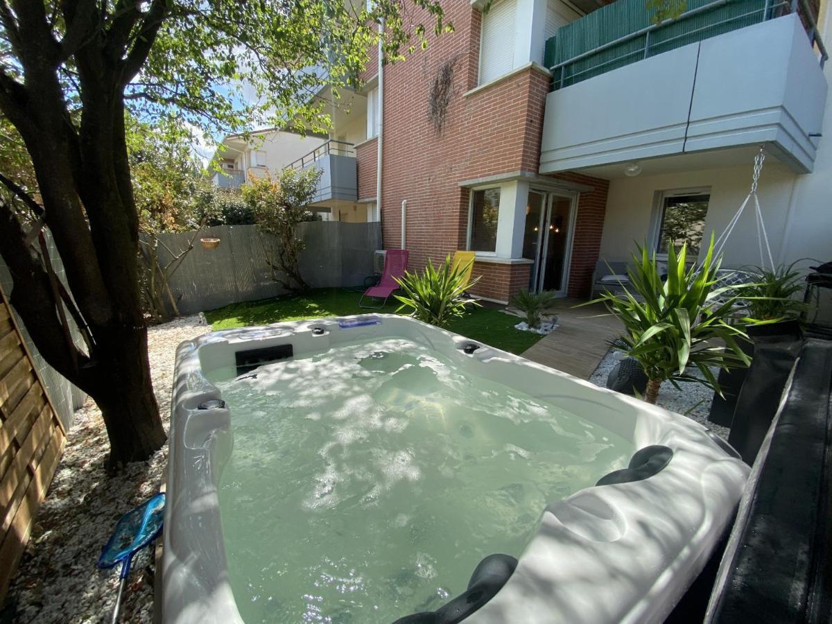 Apartament Le Jungle : T2 Avec Jardin Et Jacuzzi Blagnac Zewnętrze zdjęcie