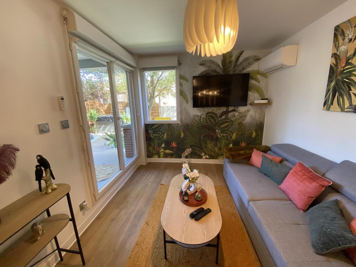 Apartament Le Jungle : T2 Avec Jardin Et Jacuzzi Blagnac Zewnętrze zdjęcie