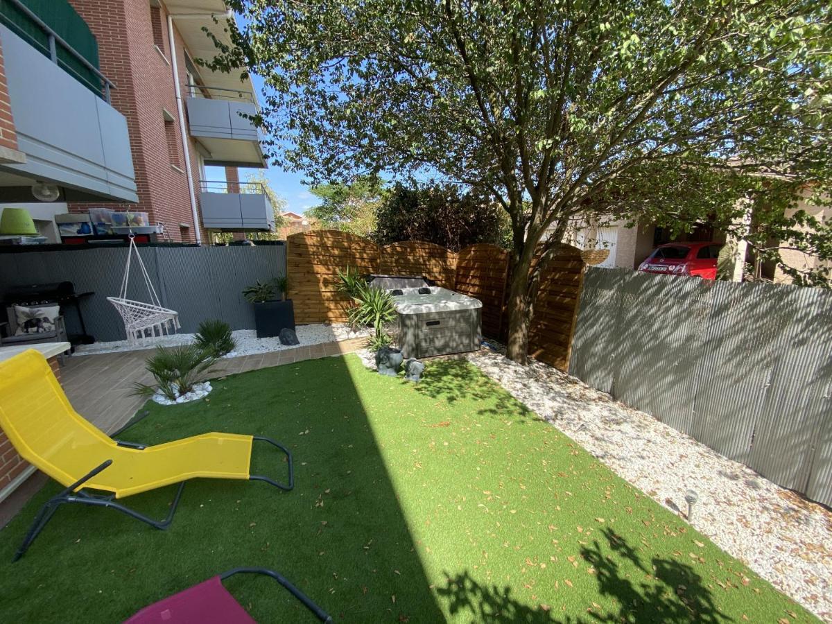 Apartament Le Jungle : T2 Avec Jardin Et Jacuzzi Blagnac Zewnętrze zdjęcie