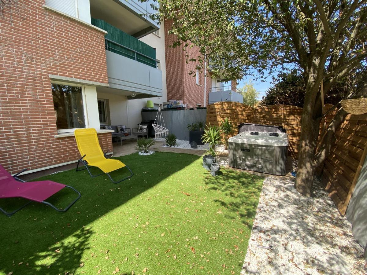 Apartament Le Jungle : T2 Avec Jardin Et Jacuzzi Blagnac Zewnętrze zdjęcie